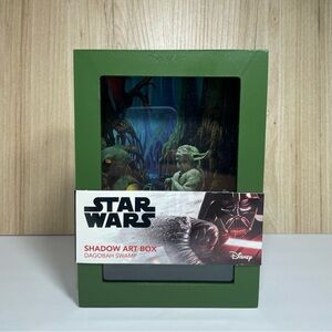 Culturefly Star Wars Yoda (& R2D2) Dagobah Swamp Art Shadow Box
